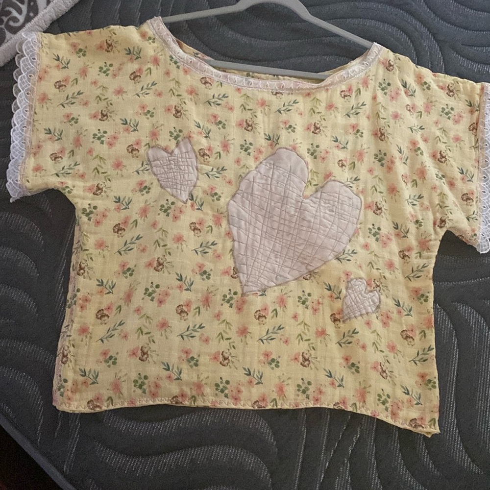 Double Cotton Gauze Handmade Tee